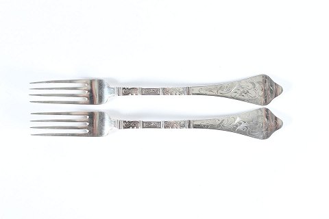 Antik Rococo Silver Flatvare
Dinner forks
L 20,5 cm